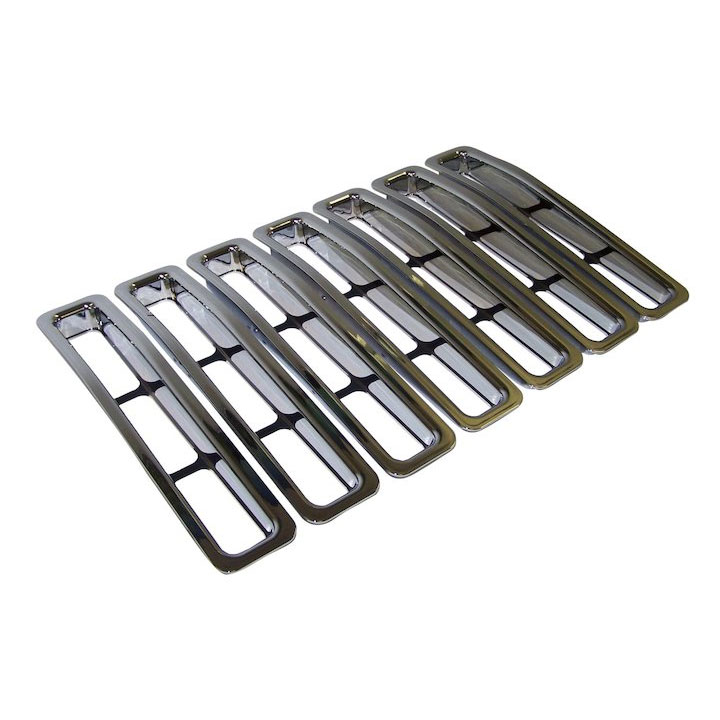 Rough Trail Chrome Grill Inserts 97-06 Wranglers