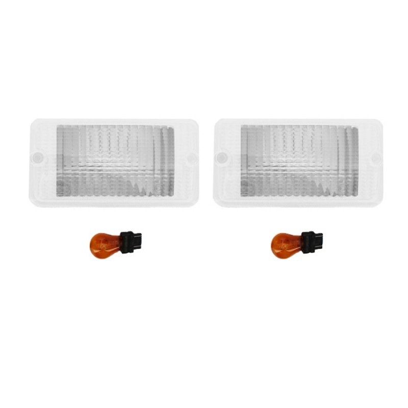 Clear Parking Lamp Kit 97-06 Wranglers