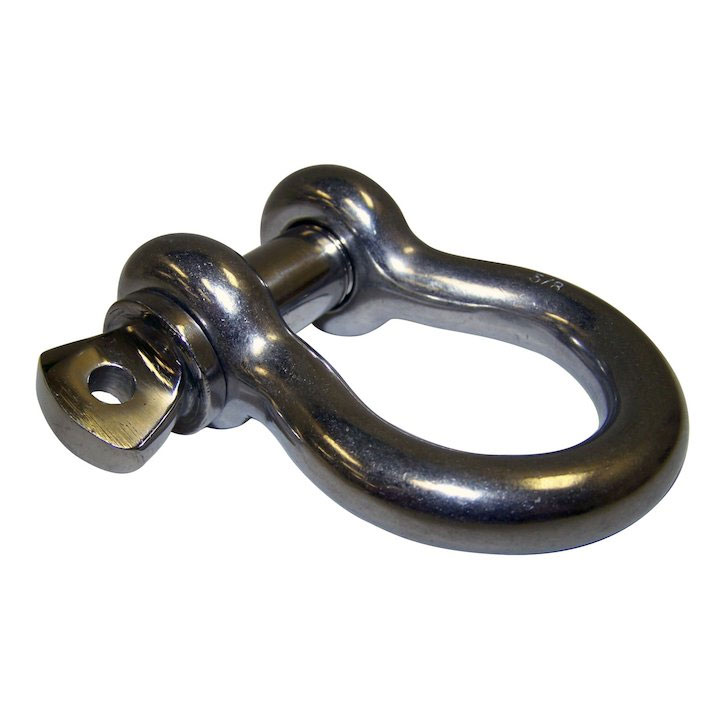D-Ring with 3/4 inch Bolt Stainless Steel
