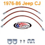 1976-86 Jeep CJ Brake Lines