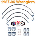 1987-06 Wrangler Brake Lines