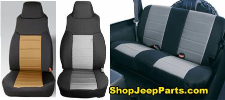 Jeep Front and Rear Seat Covers