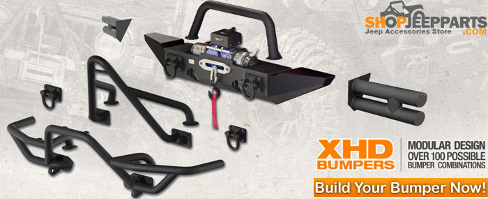 XHD Bumper Systems for CJ and Wranglers